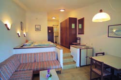 2 person family studio and 2 children with balcony, and private facilities (shower)